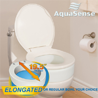 Toilet Seat Riser by AquaSense®